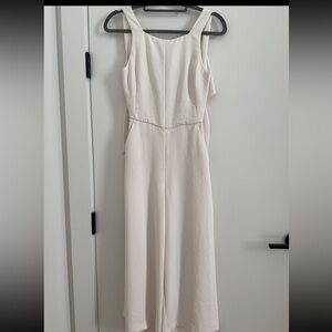Aritzia Wilfred white jumpsuit